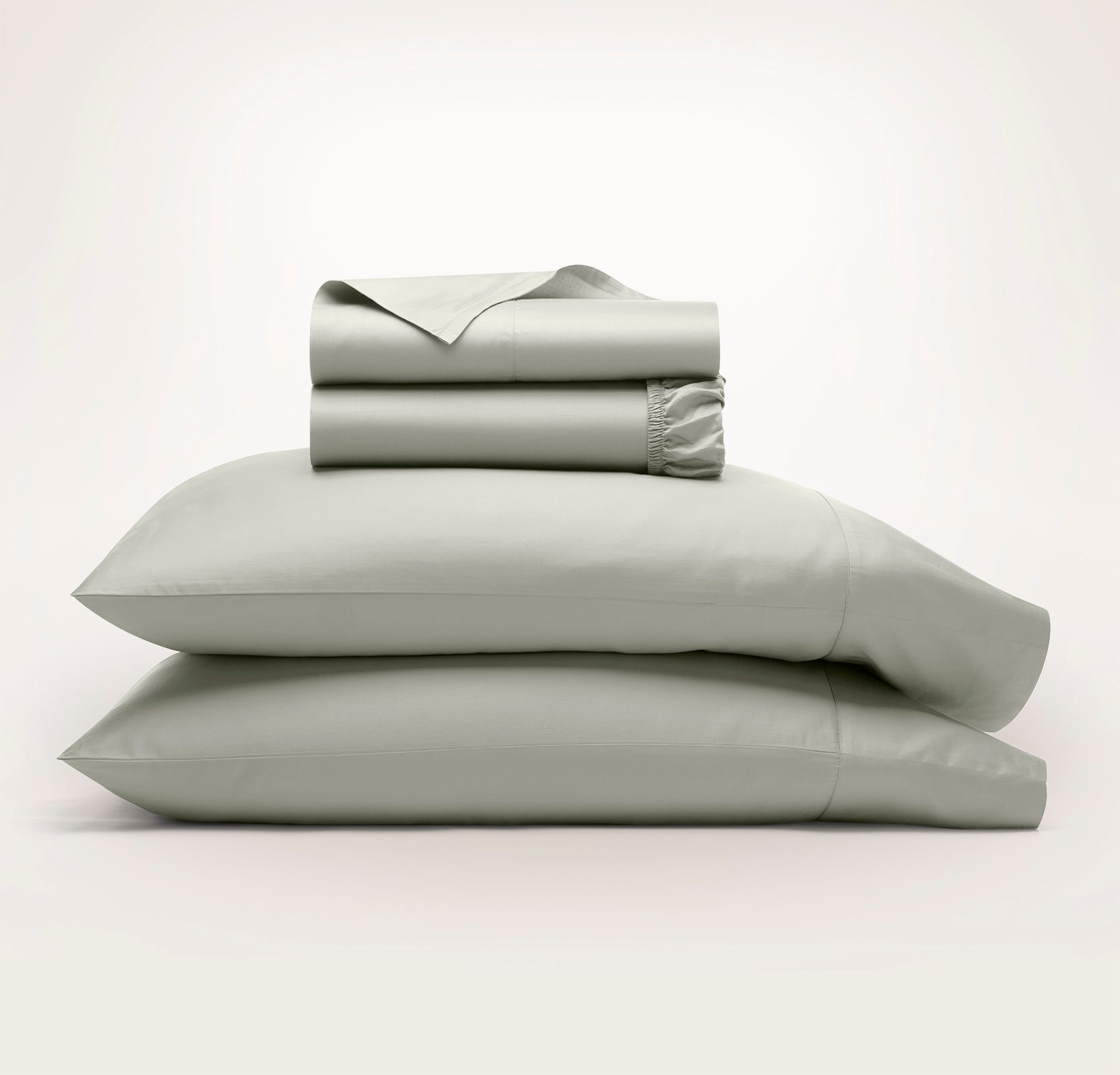 Signature Hemmed Sheet Set in Sage