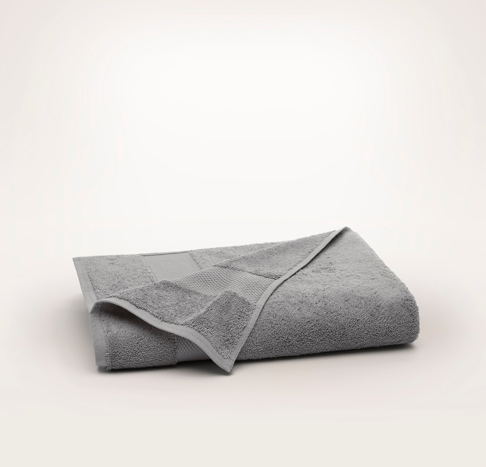 Plush Bath Towel (Single) in Stone