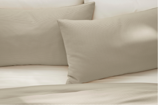 Ottoman Ribbed Duvet